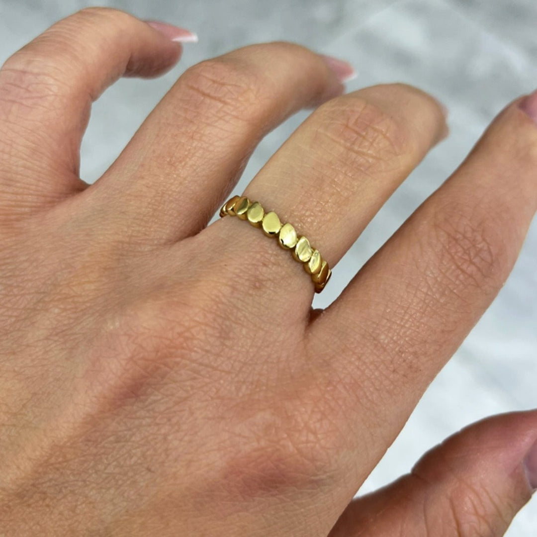 Tropfen Goldring