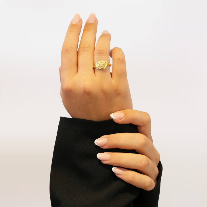 ERZURUM BURMASI GOLD RING
