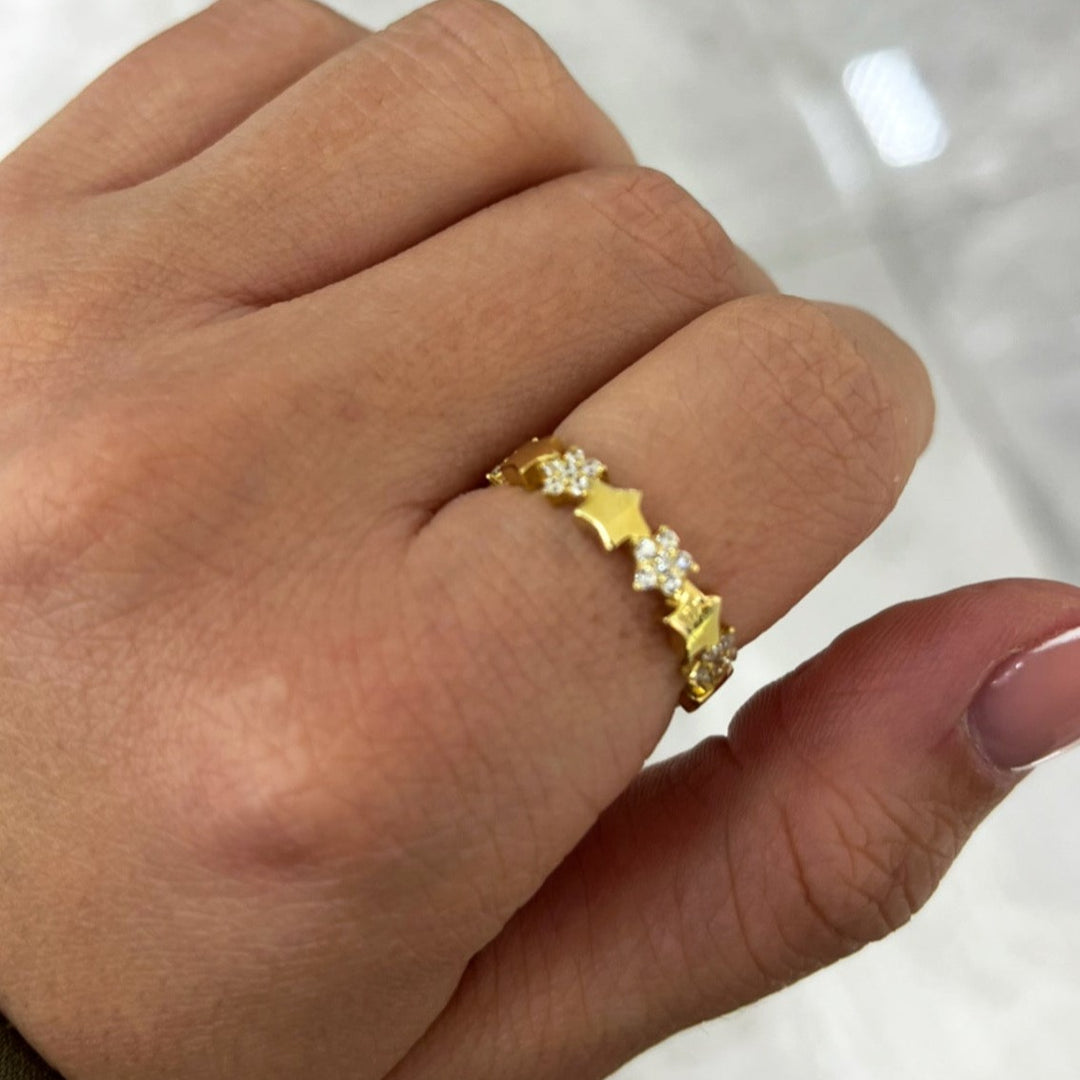 Star Light Goldring