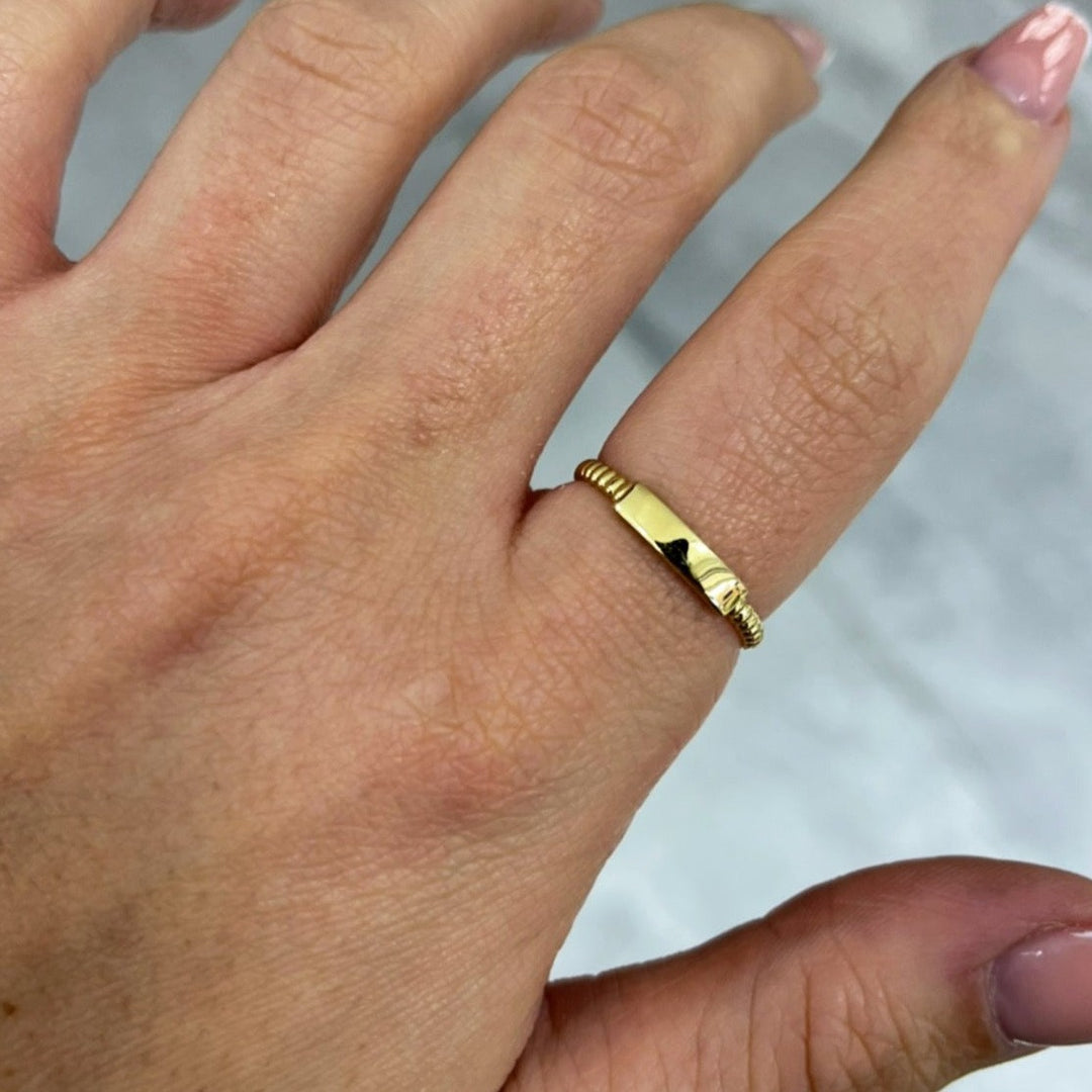 Plate Goldring