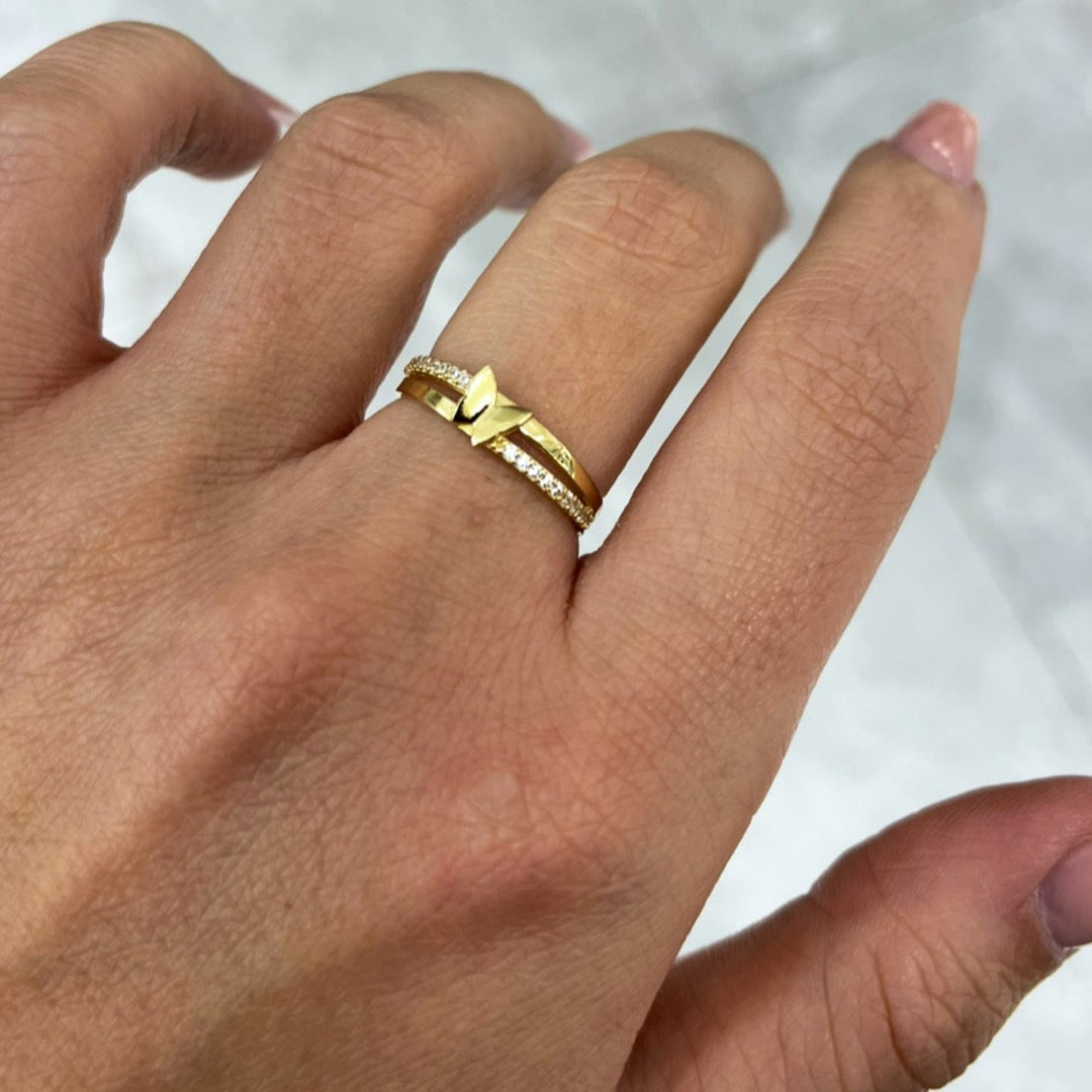 Butterfly Goldring