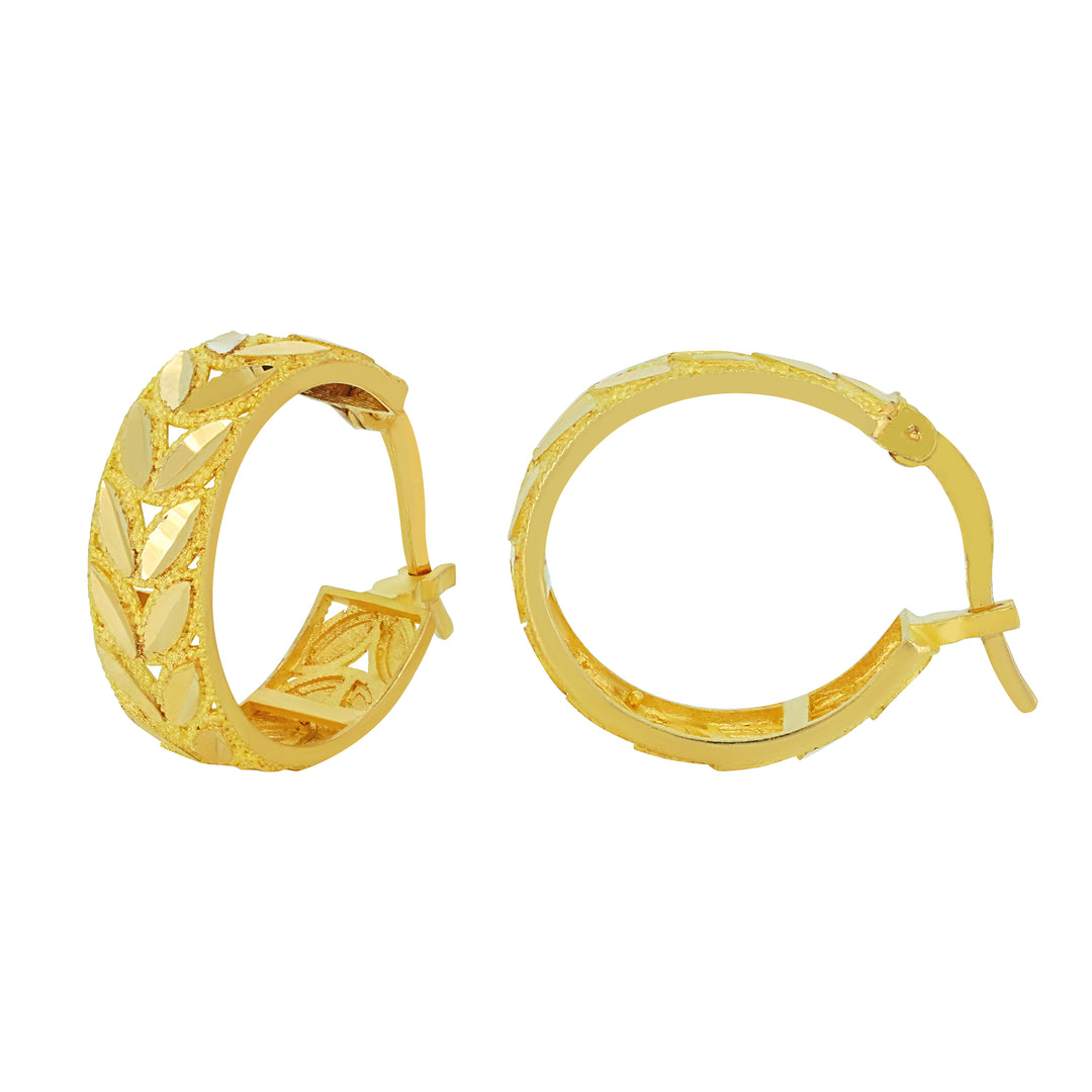 Design Goldohrringe