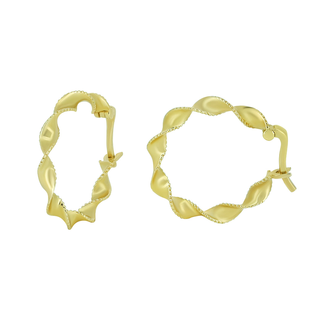 Twist Goldcreolen