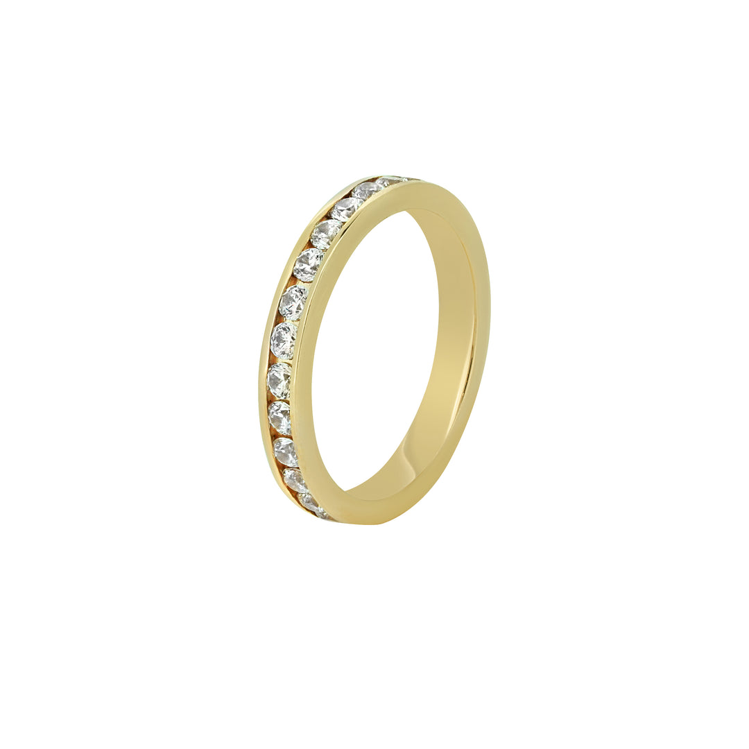 Zirkonia Goldring