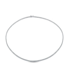 Diamant Tennis Halskette 5.10 ct