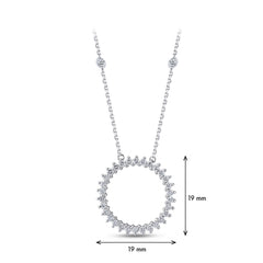 Design Diamant Halskette 0.53 ct