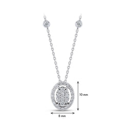Design Diamant Halskette 0.35 ct
