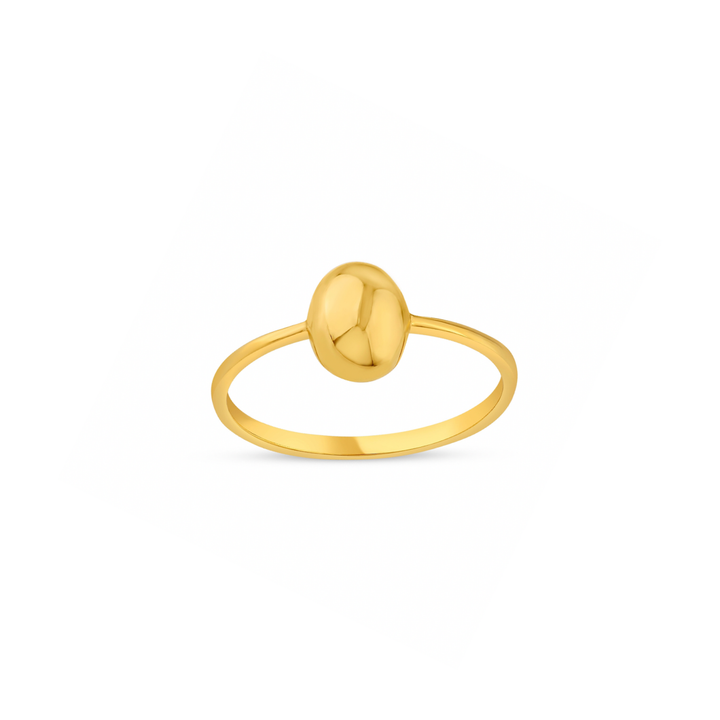OVALER KUGEL-GOLDRING