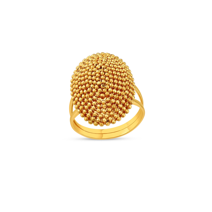 STATEMENT-RING MIT KUGELDESIGN