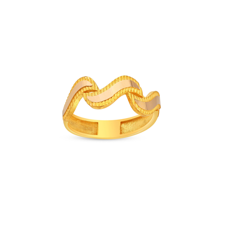 GOLDRING IM KETTENDESIGN