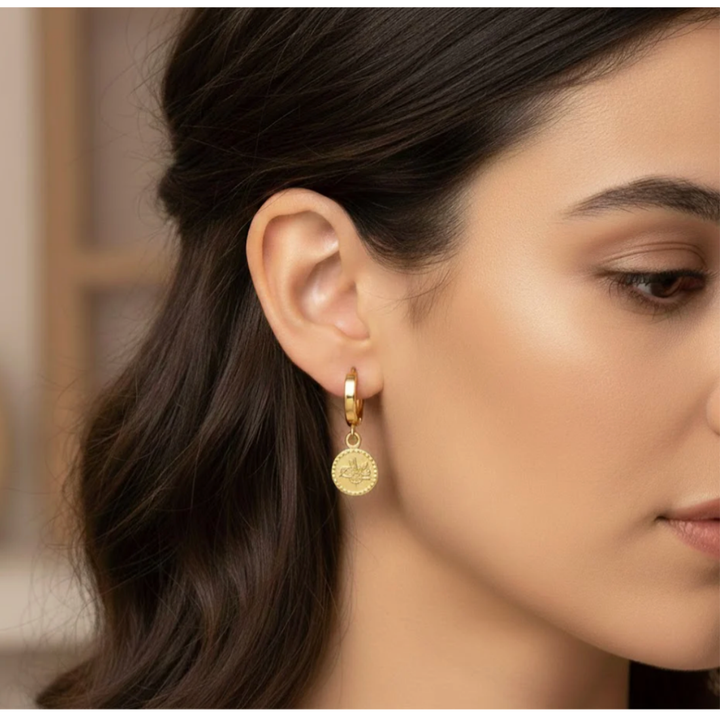 Reşat Baskı Goldohrringe