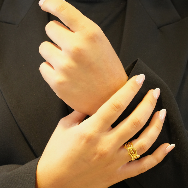 ZICK ZACK AJDA GOLDRING