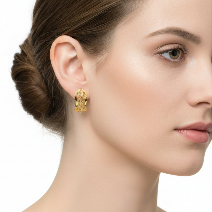 Fatima Hand Goldohrringe