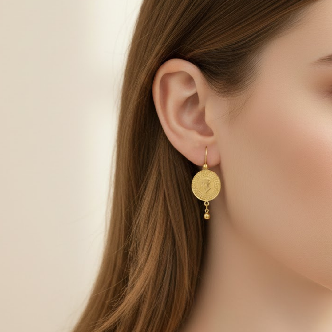 Çeyrek Goldohrringe