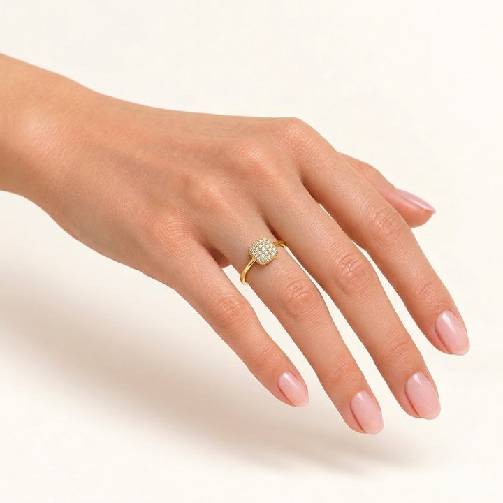 Funkelzauber Goldring
