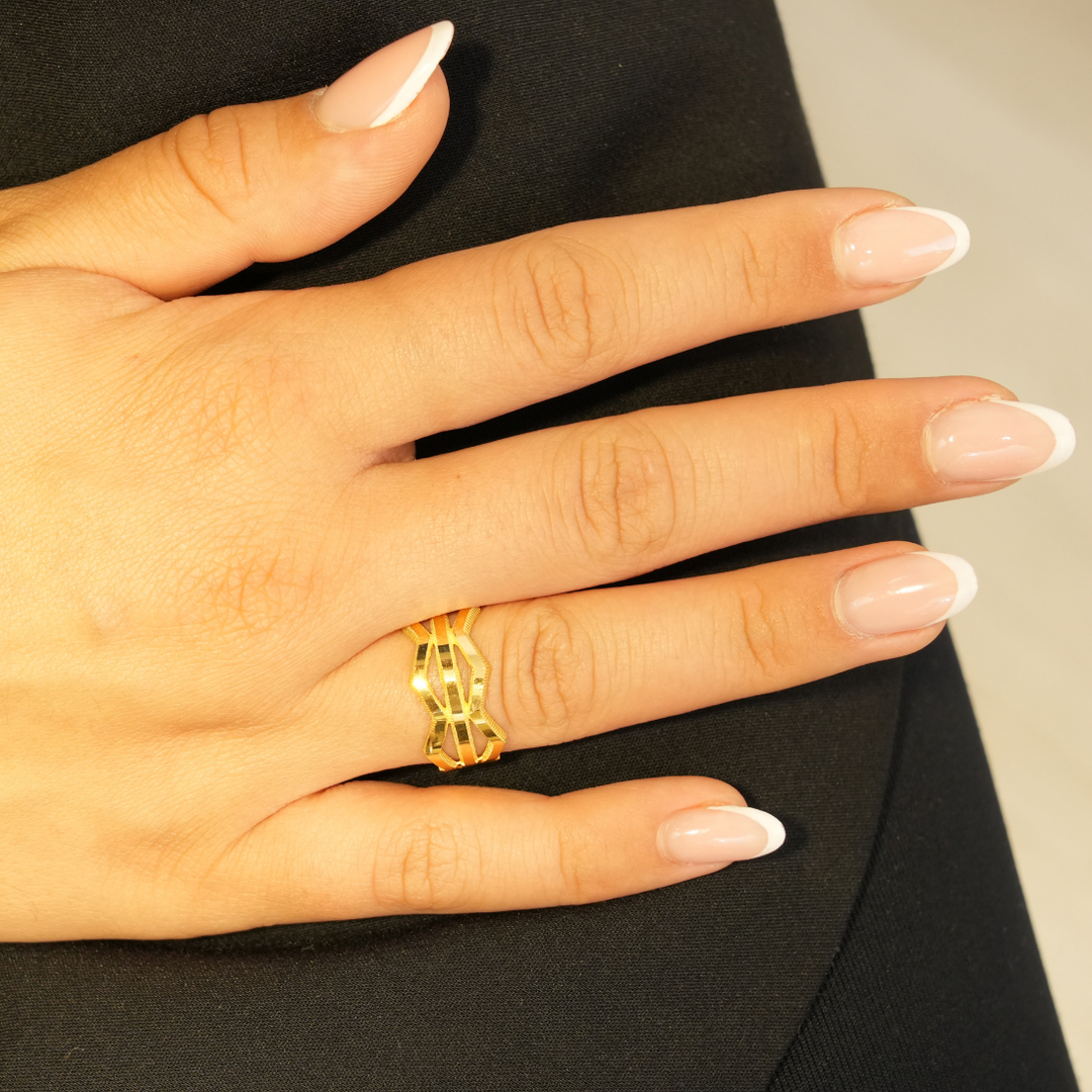 ZICK ZACK AJDA GOLDRING