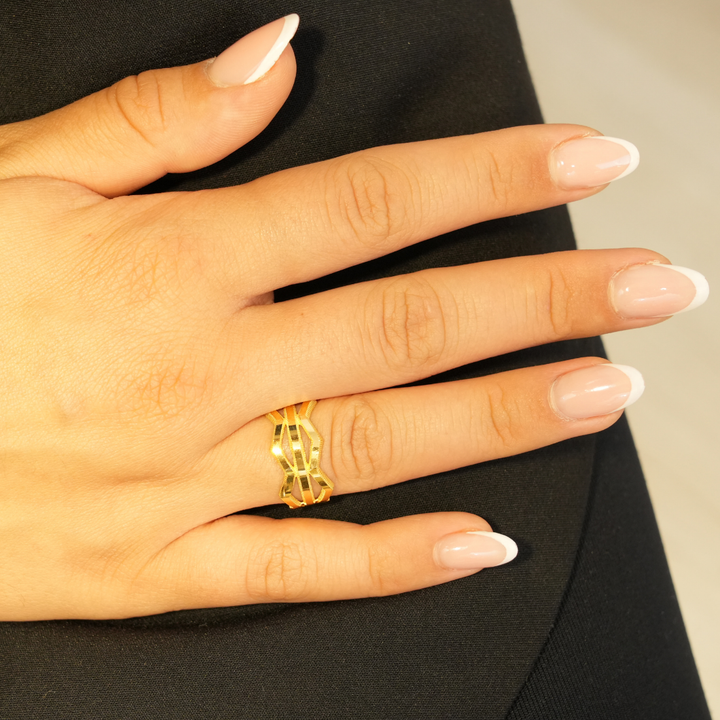 ZICK ZACK AJDA GOLDRING