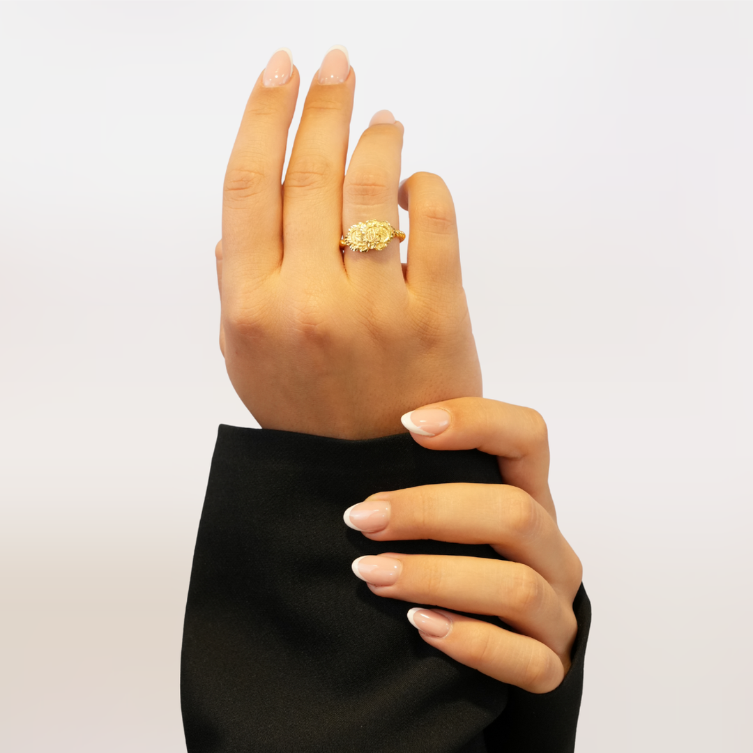 ERZURUM BURMASI GOLD RING