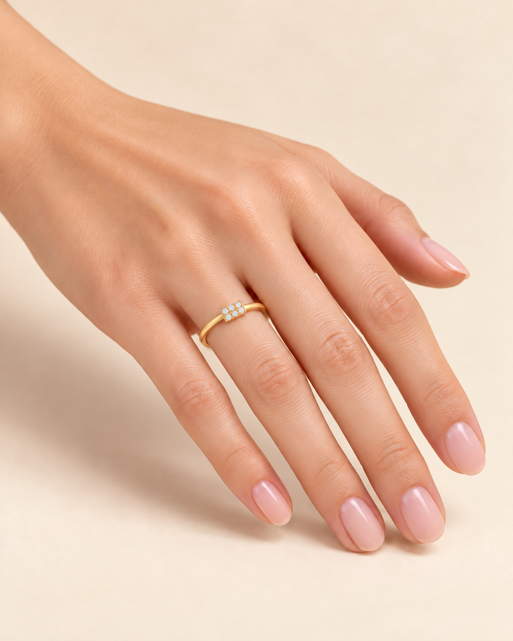 ALTI TAŞLI GOLDRING KÜMESİ