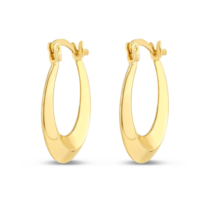 TROPFENFORM GOLD CREOLEN
