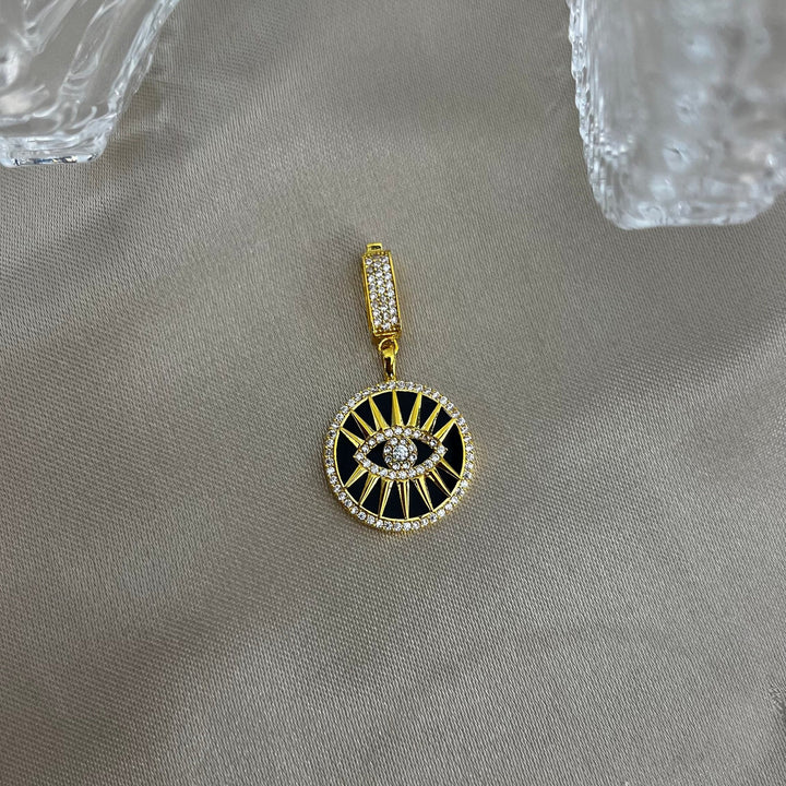 Schwarzer Goldcharm