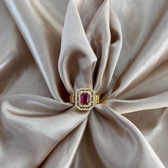 Pinker Baguette Goldring