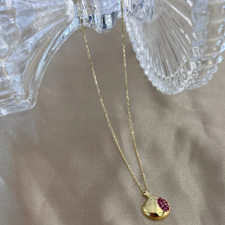 Granatapfel Goldkette