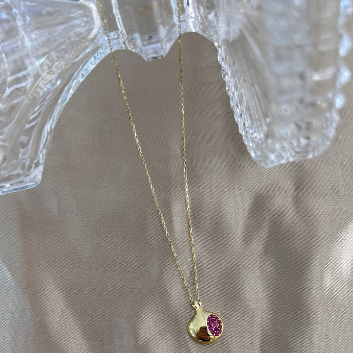 Granatapfel Goldkette