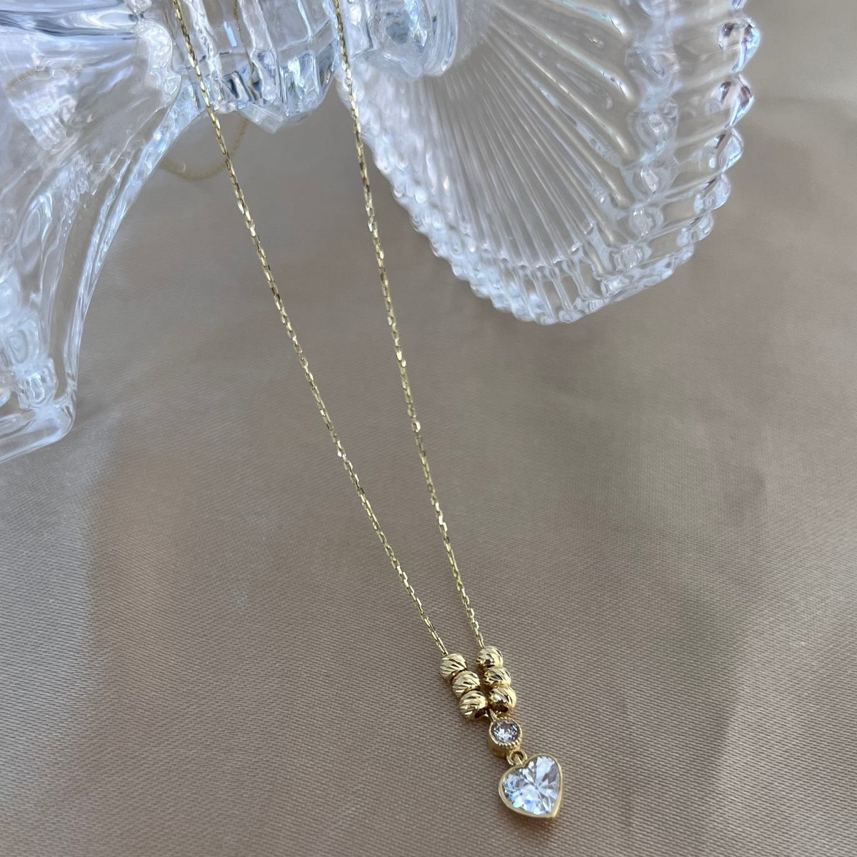 Herz x Dorika Goldkette