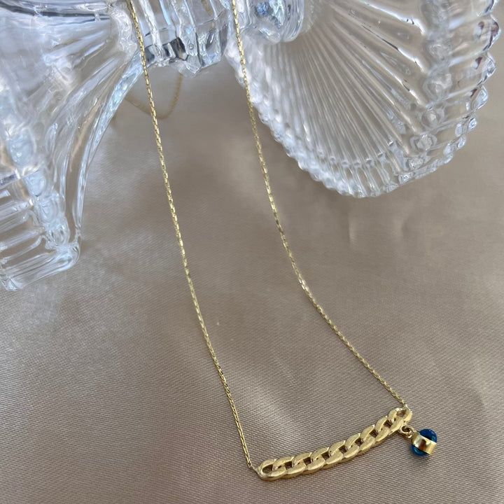 Geflochtene Goldkette