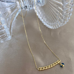 Geflochtene Goldkette