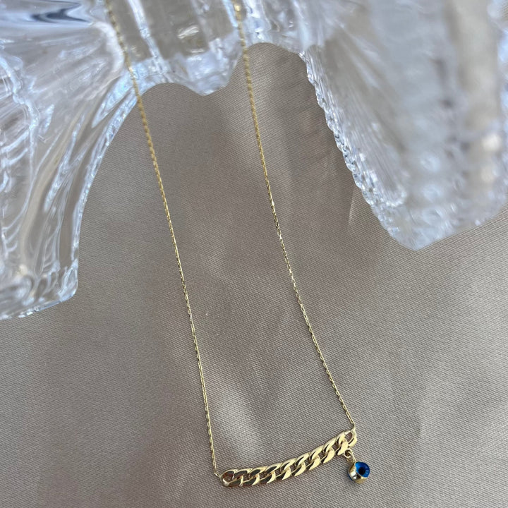 Geflochtene Goldkette