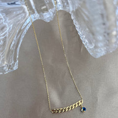 Geflochtene Goldkette