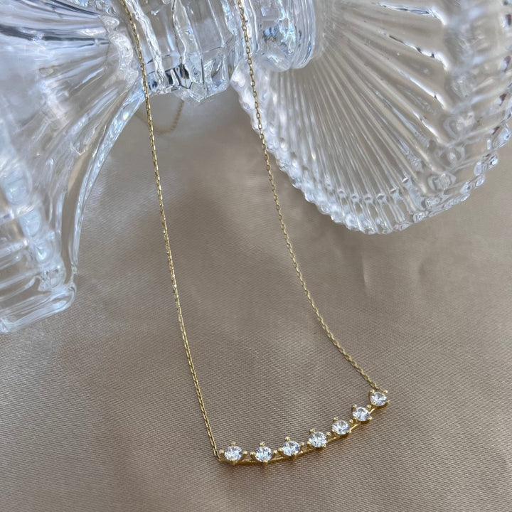 Zirkonia Goldkette
