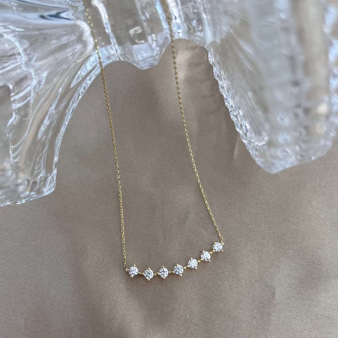 Zirkonia Goldkette