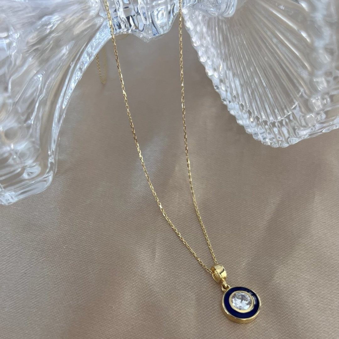 Zirkonia Goldkette