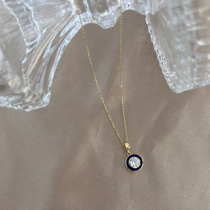 Zirkonia Goldkette