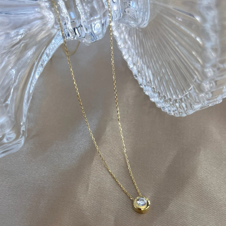 Zirkonia Goldkette