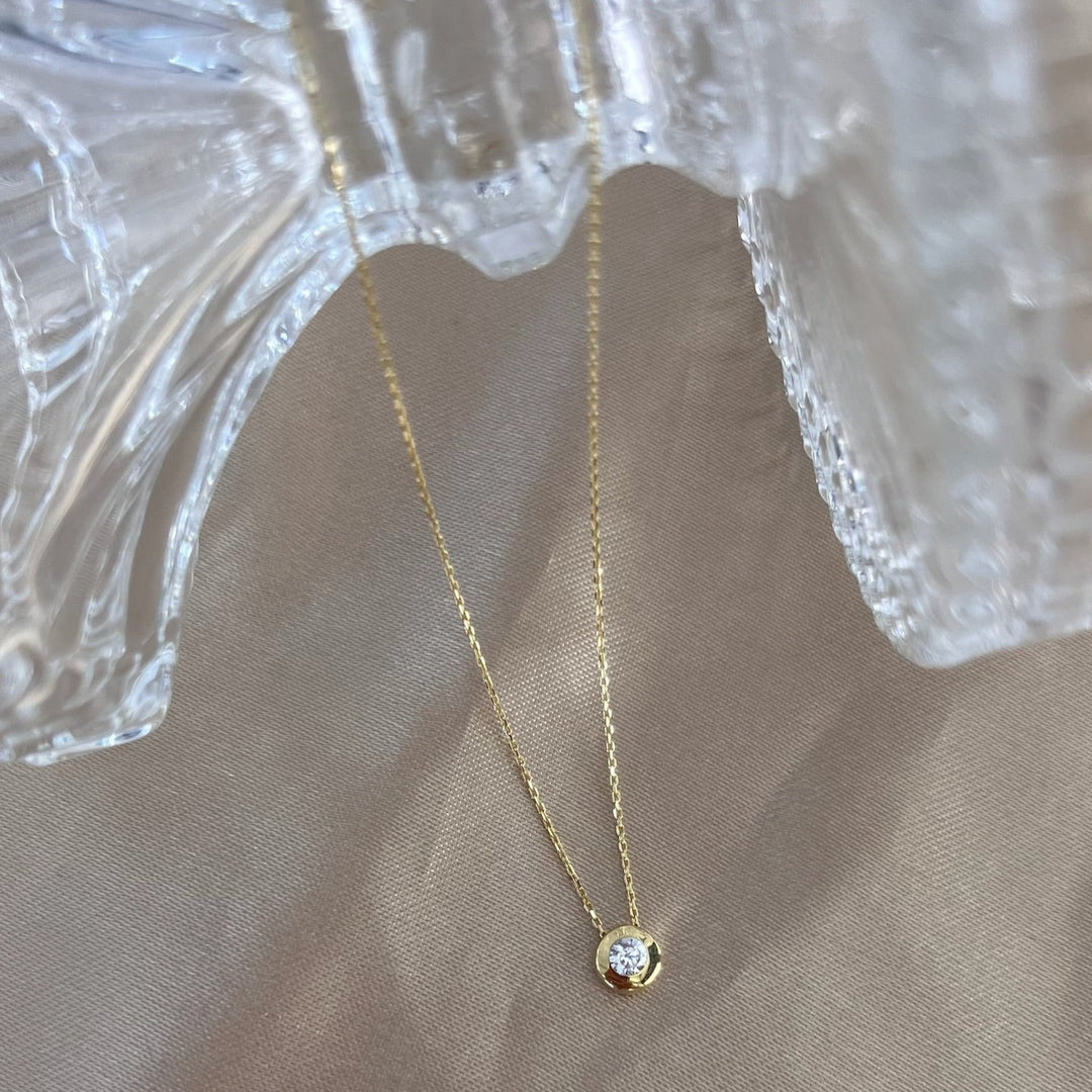 Zirkonia Goldkette