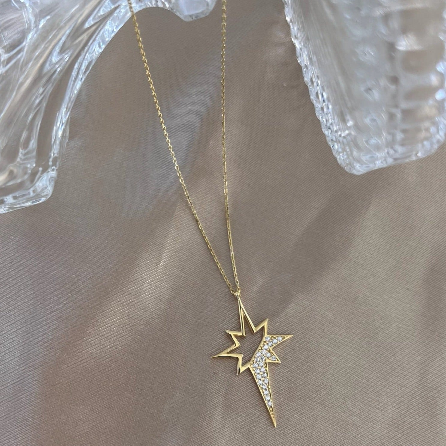 Polarstern Goldkette