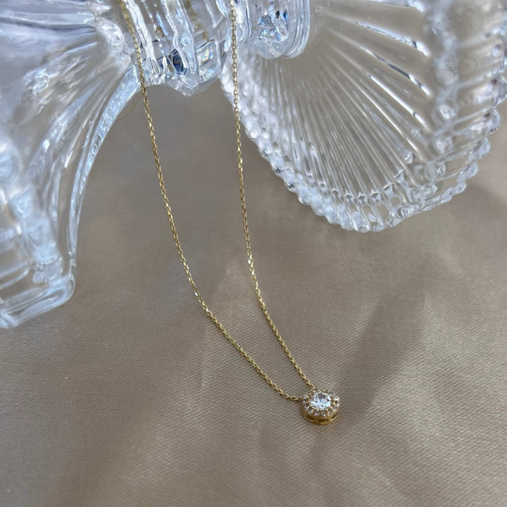 Zirkonia Goldkette