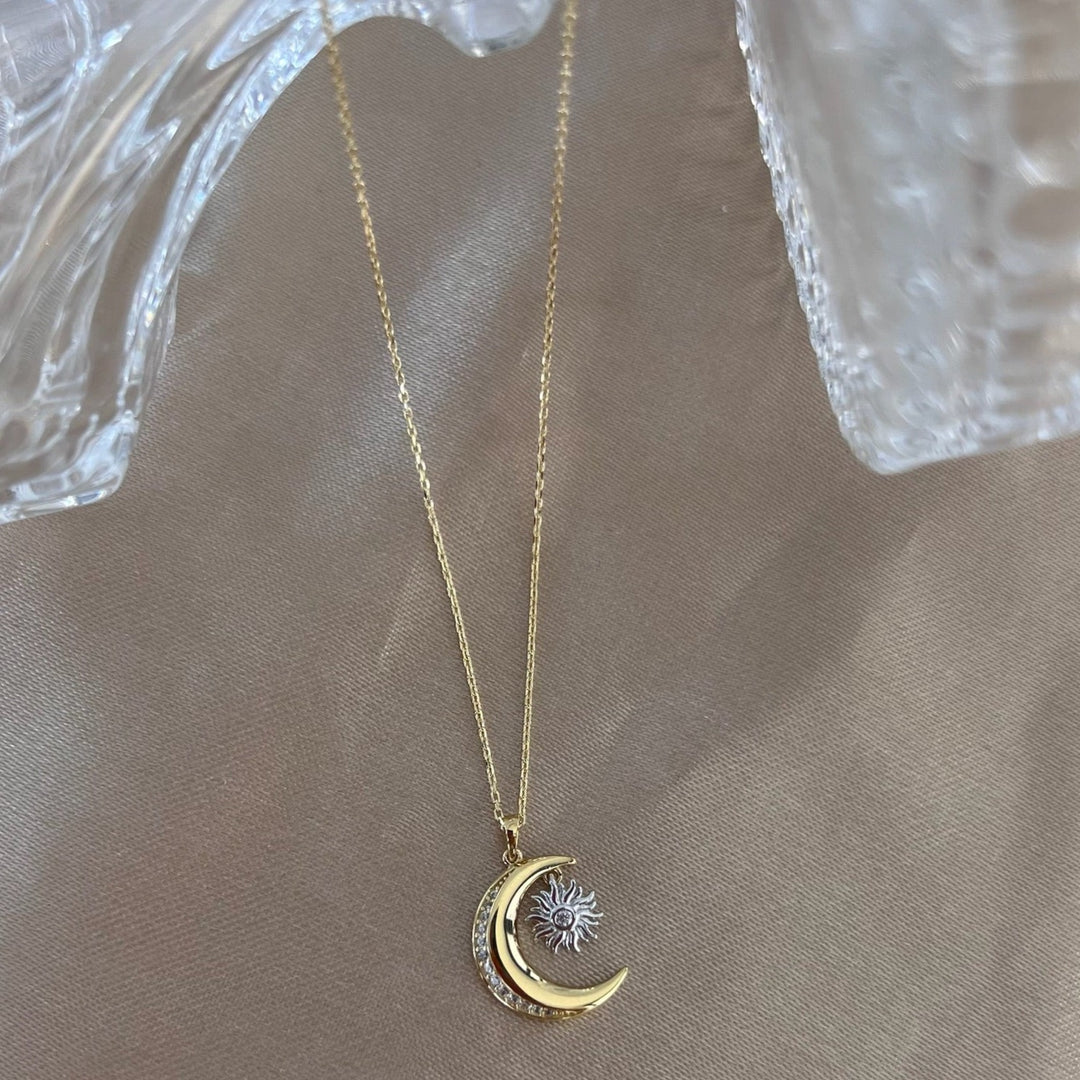 Sonne-Mond Goldkette