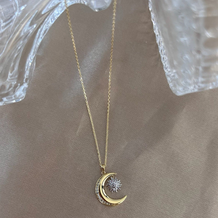 Sonne-Mond Goldkette