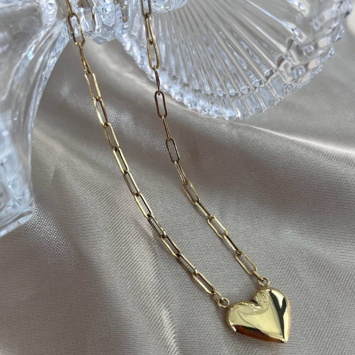 Herz Goldkette