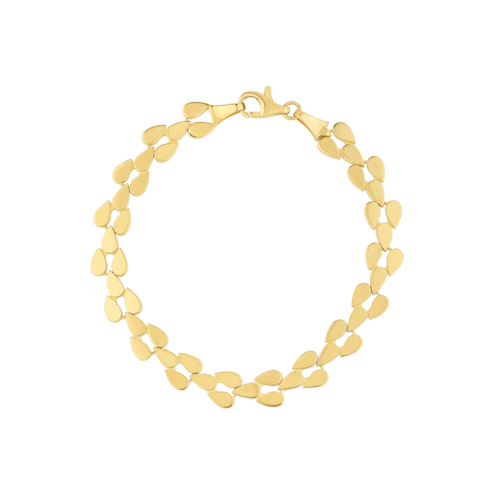 TROPFEN DESIGN GOLDARMBAND