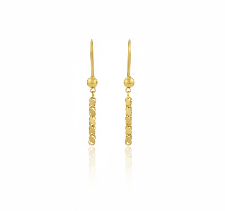 Pul Halat Goldohrringe