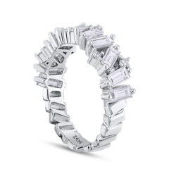 Baguette Memoir Ring 1.25 ct