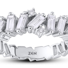 Baguette Memoir Ring 1.25 ct